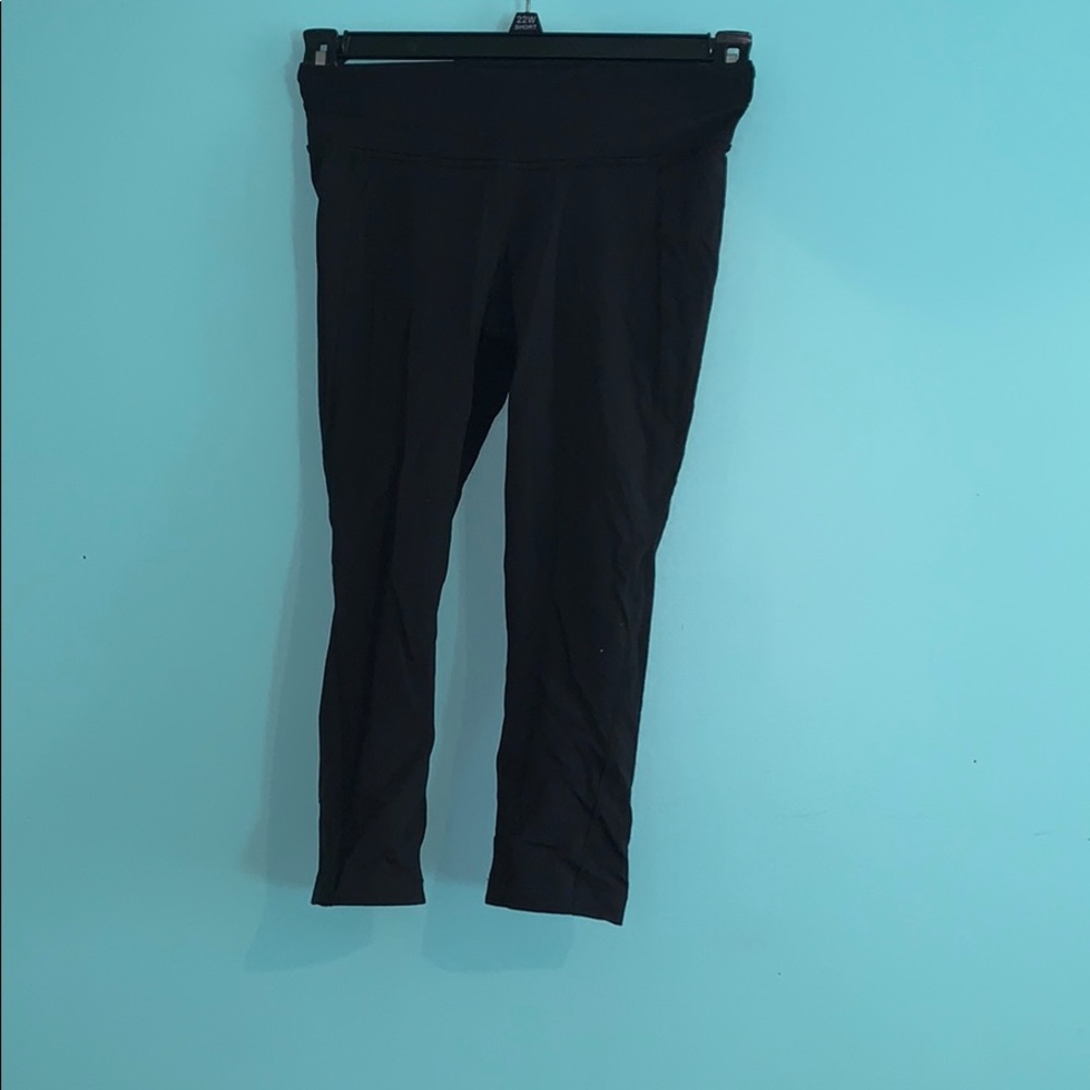 Lucy cropped black leggings